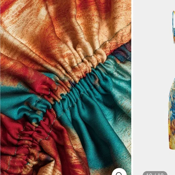 Micas Vibrant Multicolor Mini Dress - Picture 5 of 5